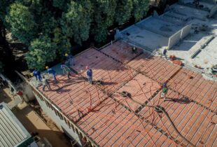 Rio Claro está finalizando laje do primeiro pavimento do Hospital Público