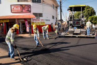 Prefeitura faz recapeamento em vias do Jardim Brasília