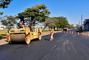 Prefeitura faz recapeamento em trechos da Marginal Anhanguera