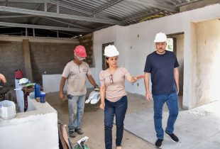 Gustavo vistoria obras e reafirma investimentos na saúde