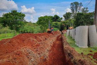 Nova Rio Claro começa a ganhar primeiros trechos de guias e sarjetas