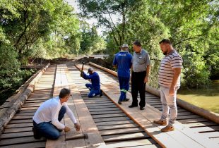 Trânsito na ponte do rio Corumbataí, na Av. 11, será liberado sábado