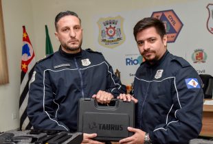 Guarda Civil de Rio Claro recebe 40 armas calibre 9mm