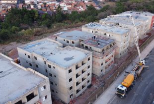Obra do Residencial dos Bosques entra na fase de acabamento