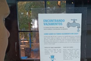 Munícipes podem solicitar revisão na conta de água e esgoto em caso de vazamentos