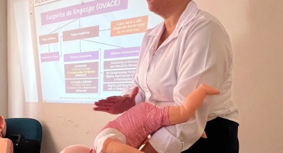 Primeiros socorros são tema de curso na Casa da Gestante