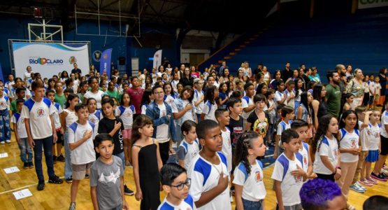 Mais de mil estudantes de Rio Claro participam das Olimpíadas Ambientais