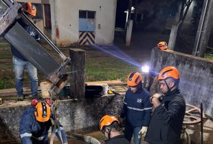 Daae faz troca de registro na captação da ETA 1