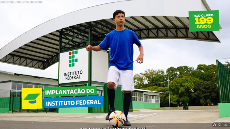 Gol de Rio Claro – 199 Anos da Cidade Azul