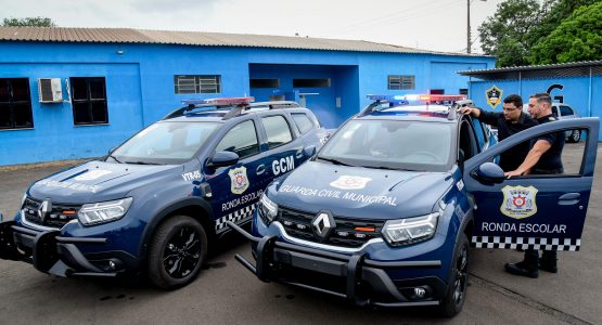 GCM de Rio Claro tem 2 novas viaturas para ronda escolar